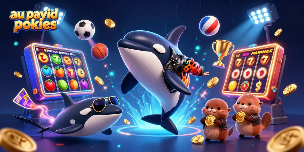 Experience exciting au payid pokies with vibrant characters and dynamic game elements in action.