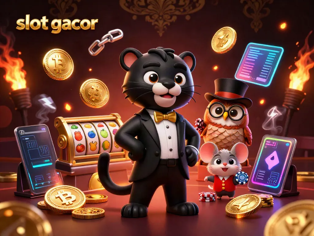 Engage in thrilling slot gacor action with our stylish 3D characters and vibrant casino elements