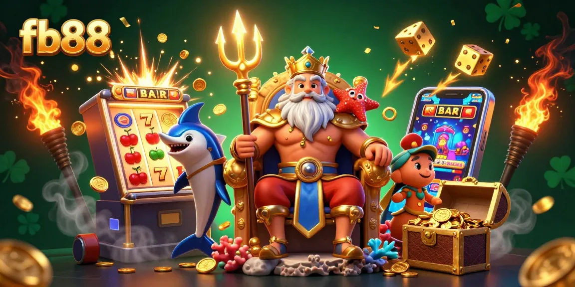 Experience thrilling gameplay at fb88 with a vibrant casino adventure featuring dynamic characters, jackpots, and colorful elements.